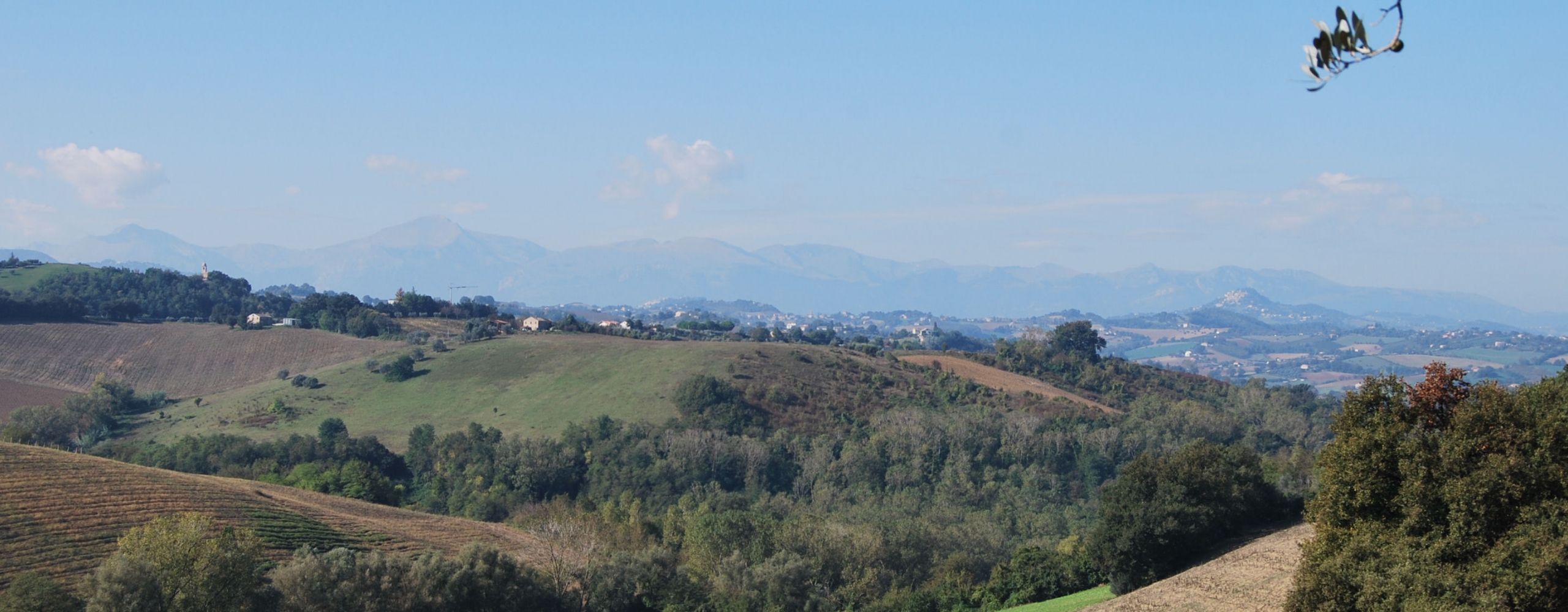 Country house with Sibillini Mountains view