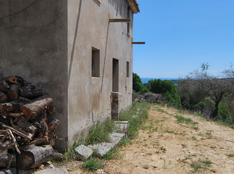 Countryhouse with 3 hectares of vines and seaview