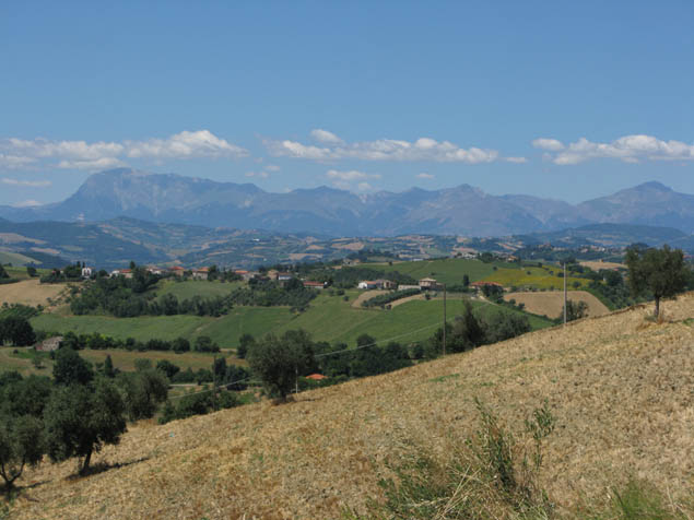 Brick farmhouse in Monterubbiano