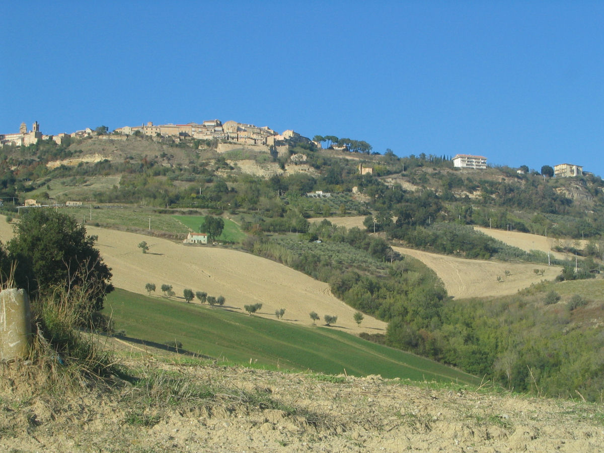 Brick farmhouse in Monterubbiano