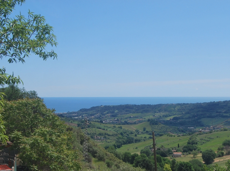Countryhouse with 3 hectares of vines and seaview