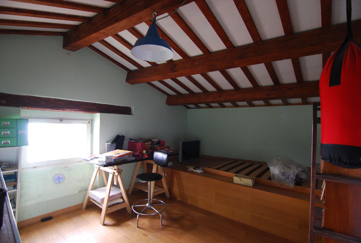 Townhouse with Terrace and fresco ceilings