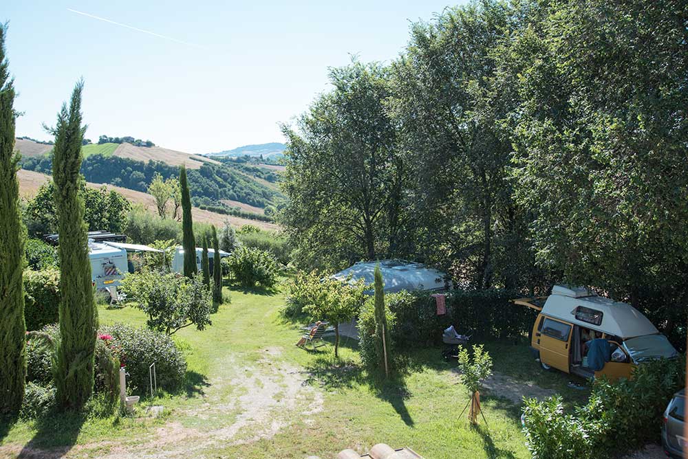 Agriturismo with campsite and organic farm.