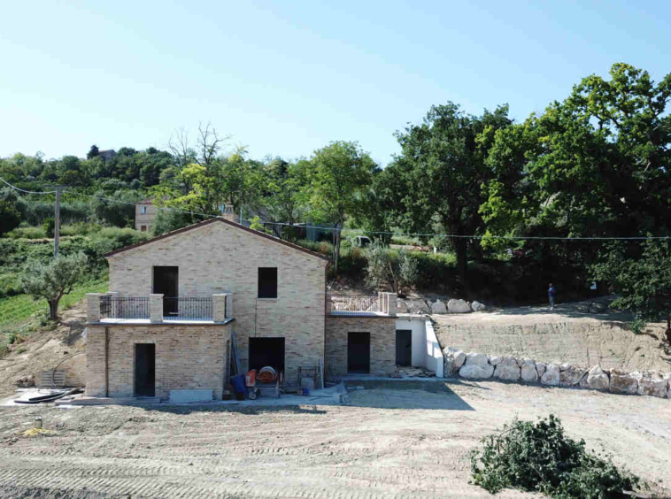 marche property with sea view