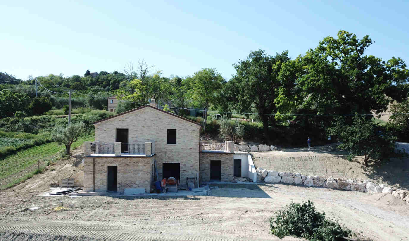marche property with sea view