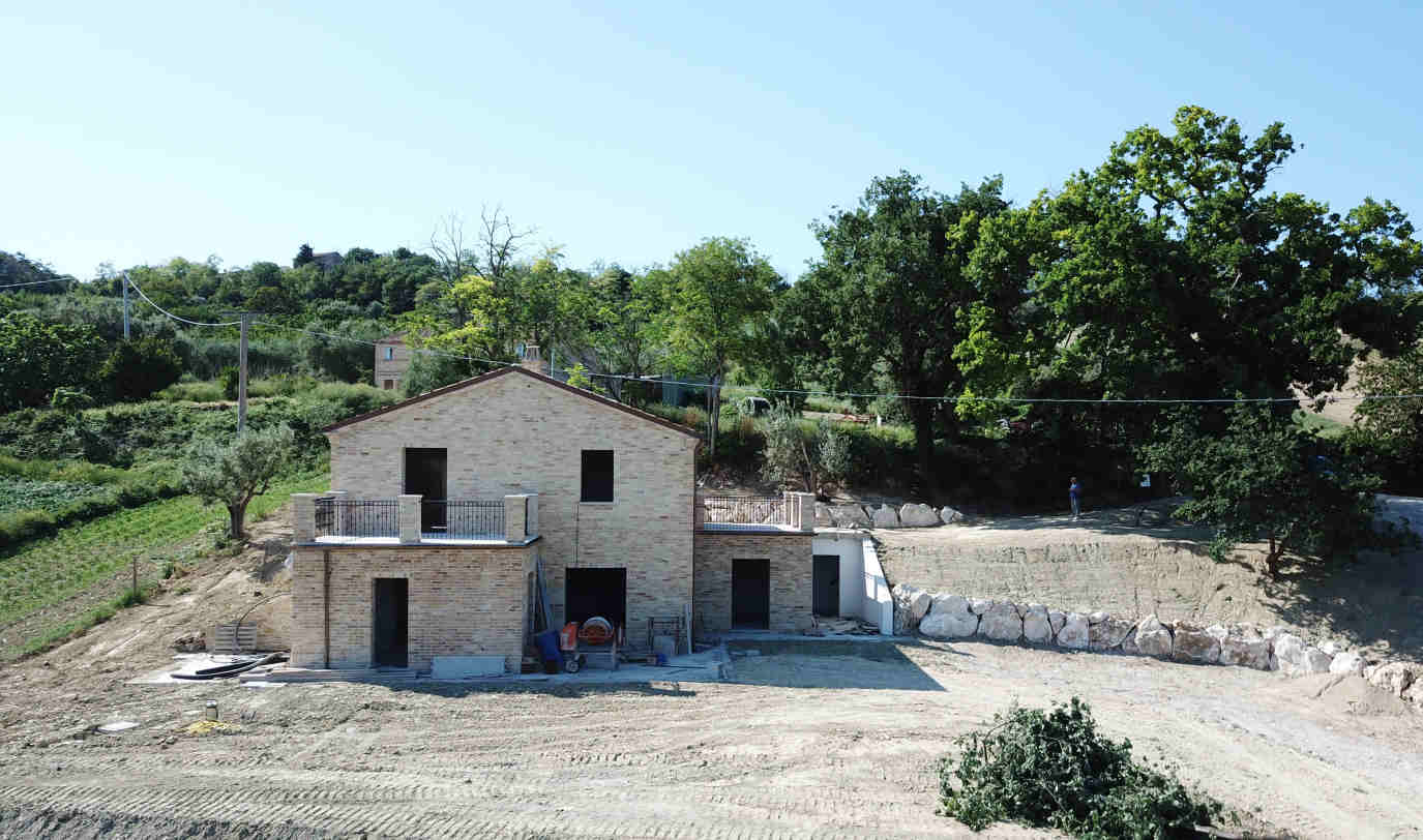 marche property with sea view