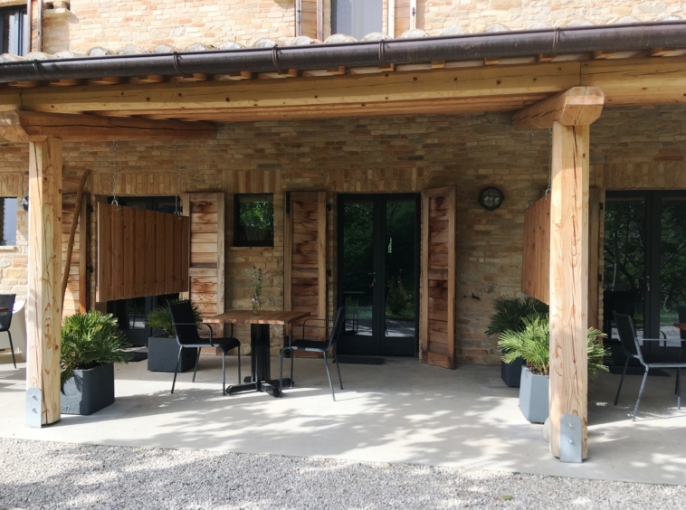 Agriturismo with camping in le marche