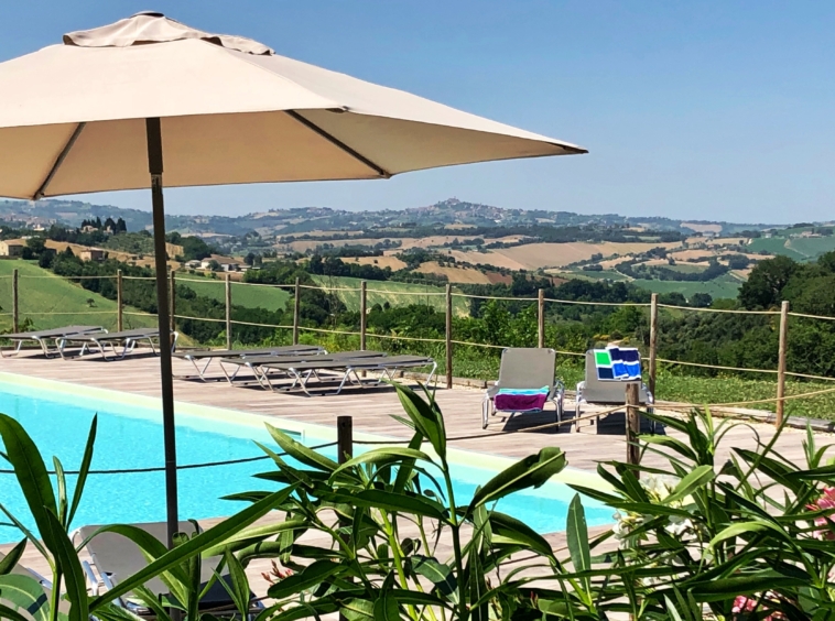 Agriturismo with camping in le marche