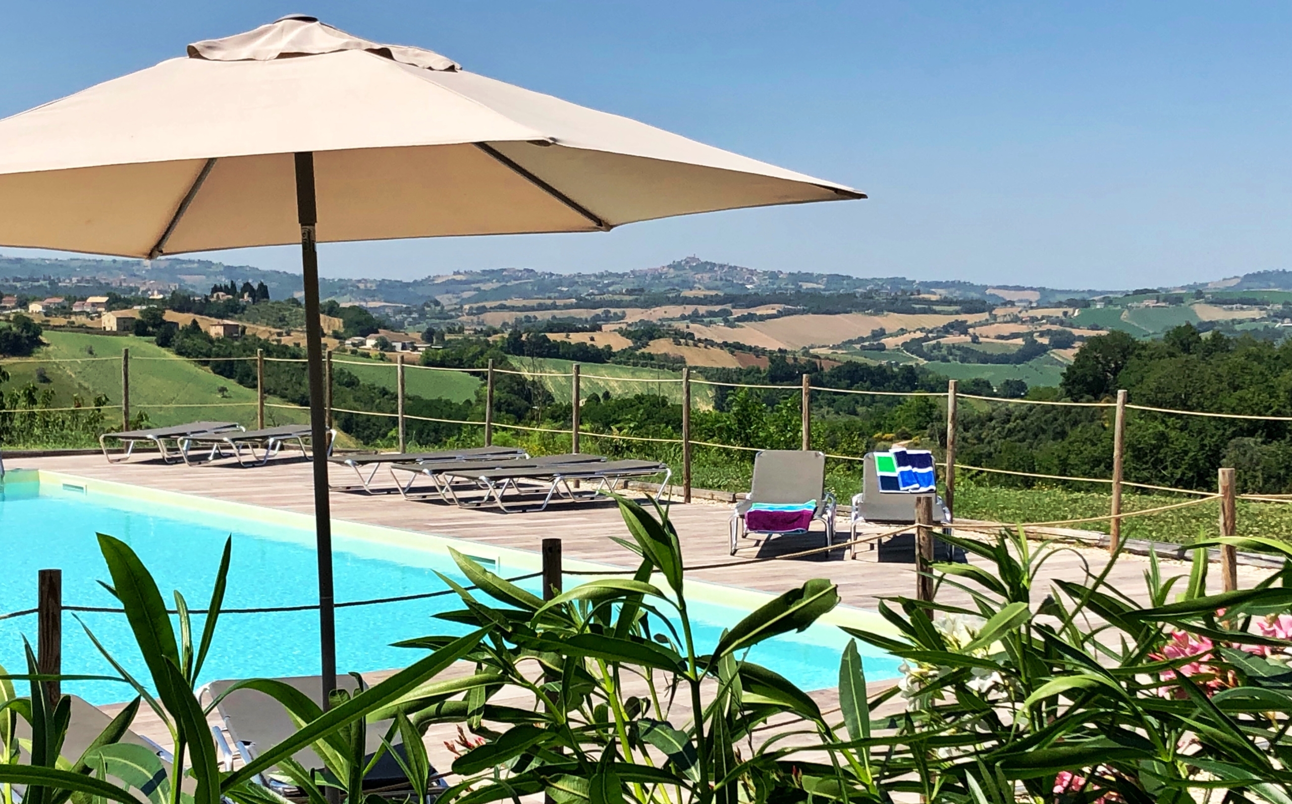 Agriturismo with camping in le marche