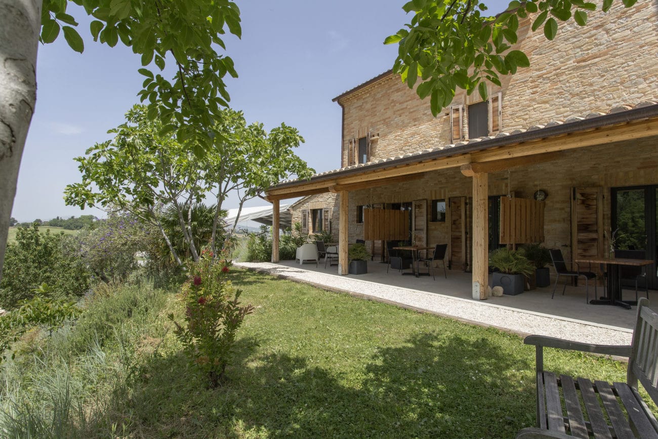 Agriturismo with camping in le marche