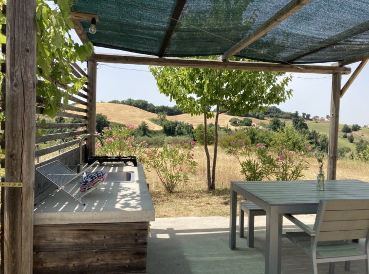 Agriturismo with camping in le marche