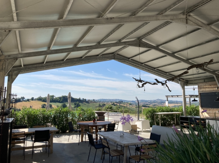 Agriturismo with camping in le marche