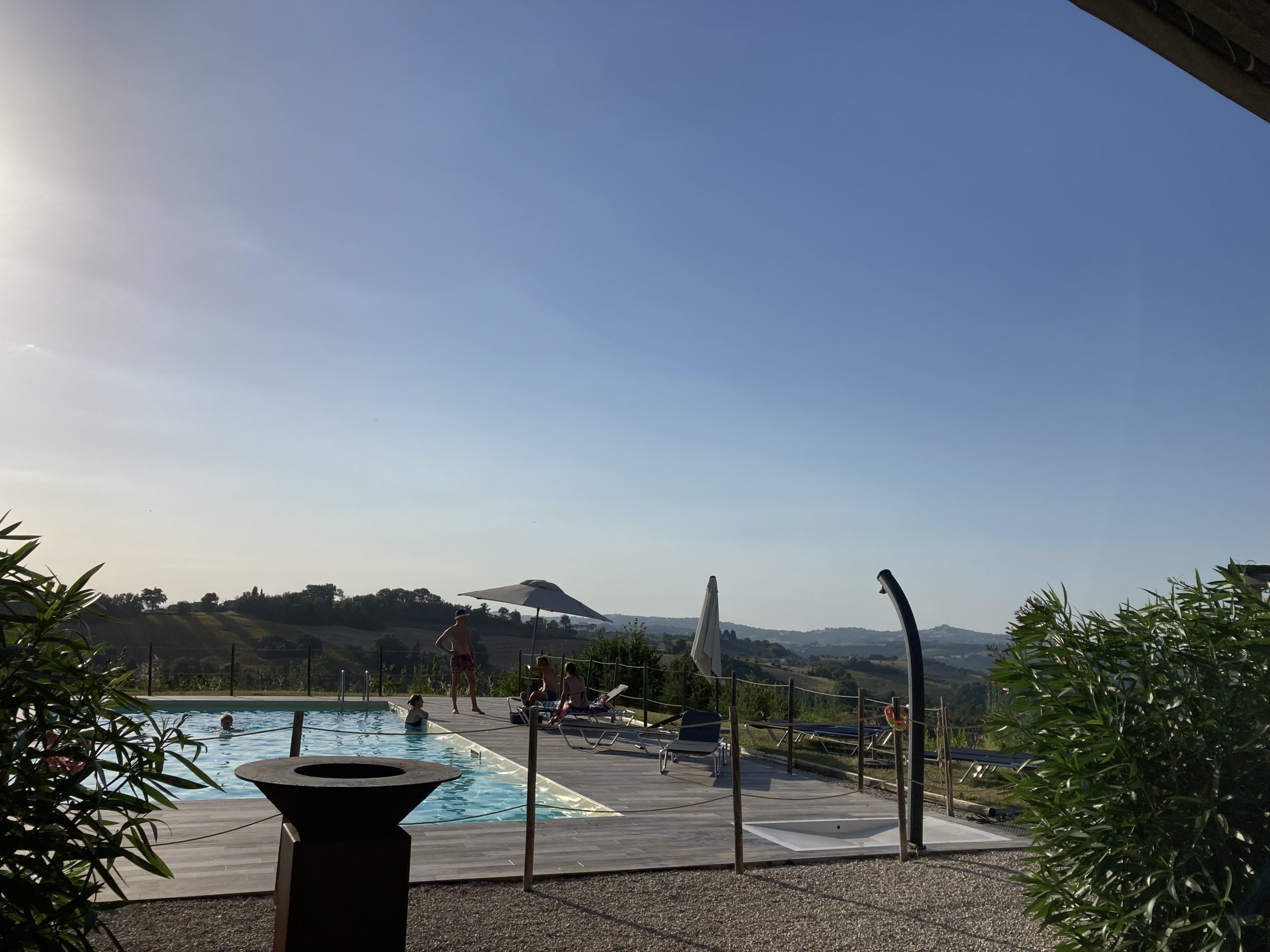 Agriturismo with camping in le marche