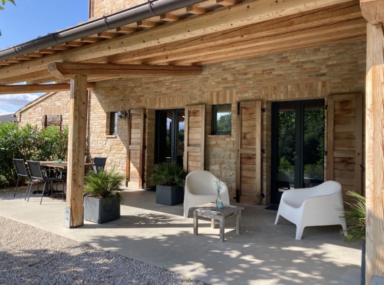 Agriturismo with camping in le marche