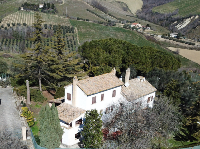 Country hosue with pool in le marche