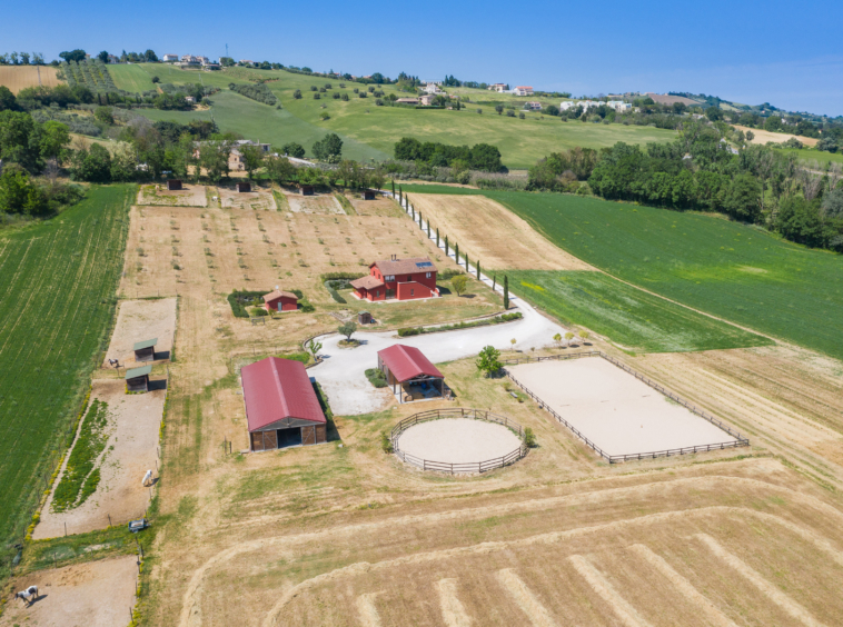 Country house with stables in Le Marche