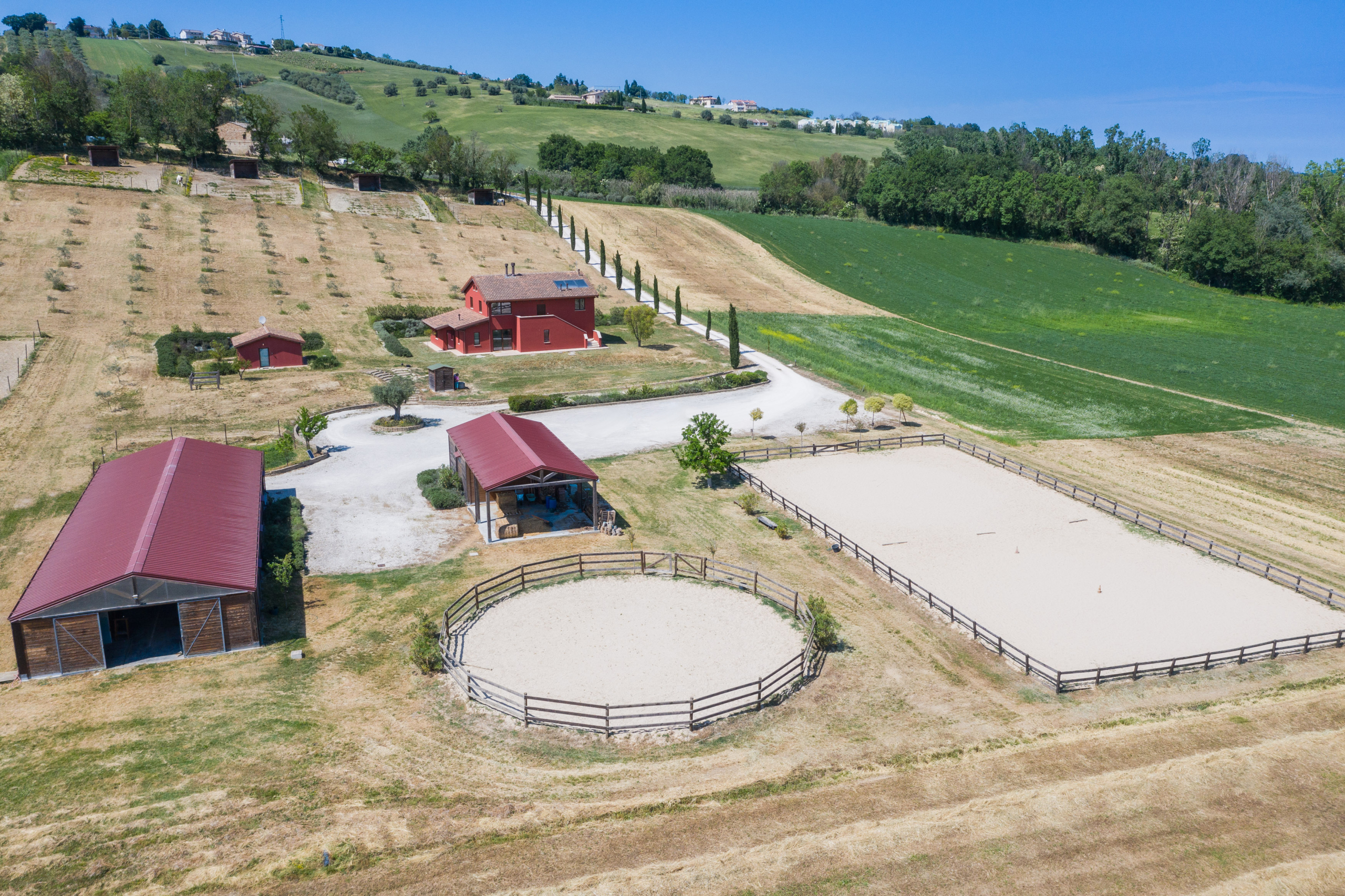 Country house with stables