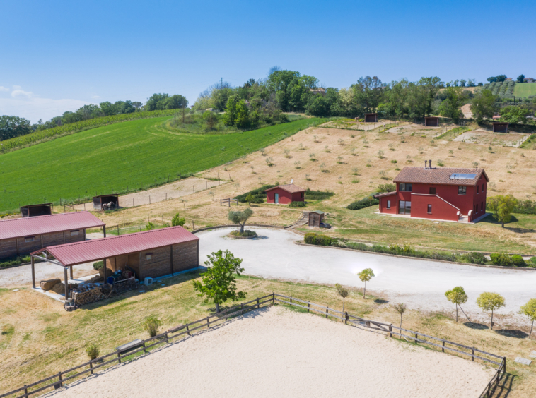 Country house with stables in Le Marche