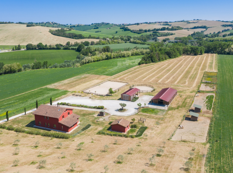 Country house with stables in Le Marche