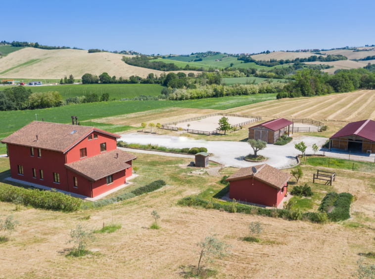 Country house with stables in Le Marche