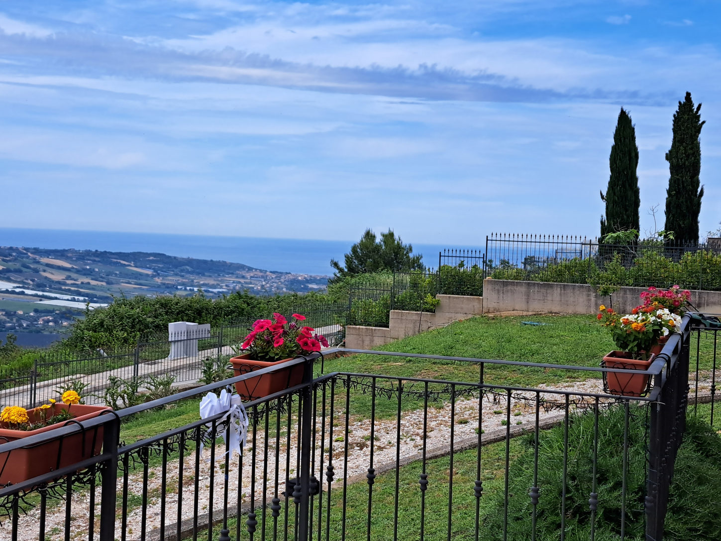 Villa with sea view in Le Marche