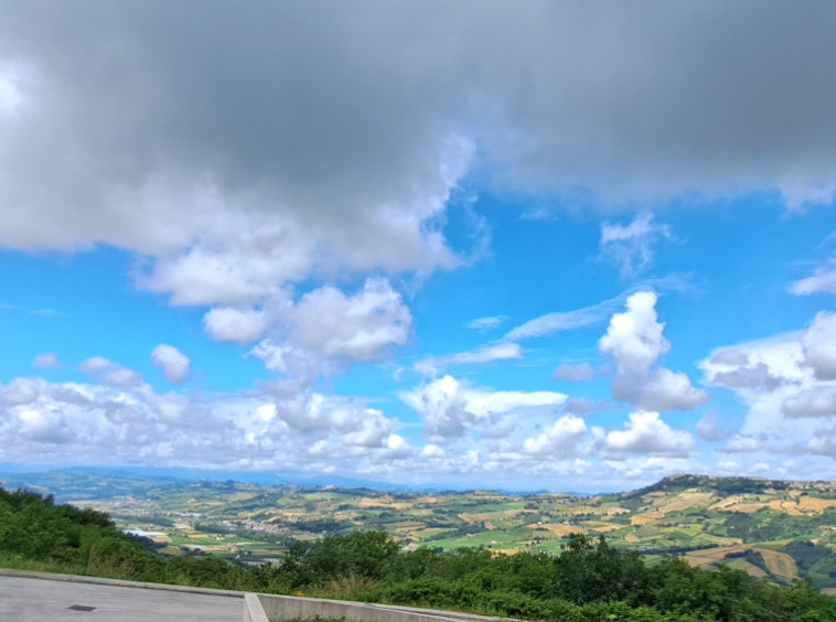 Villa with sea view in Le Marche