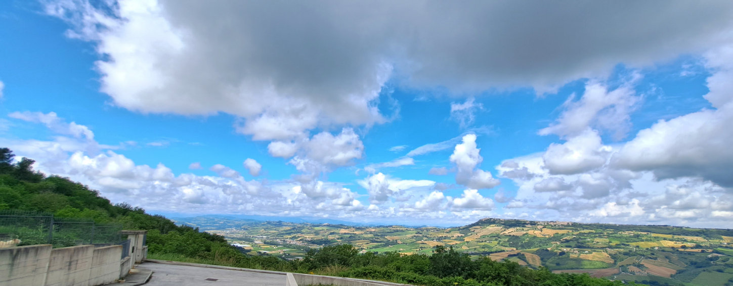 Villa with sea view in Le Marche