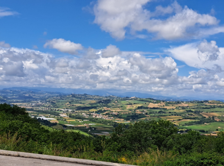 Villa with sea view in Le Marche