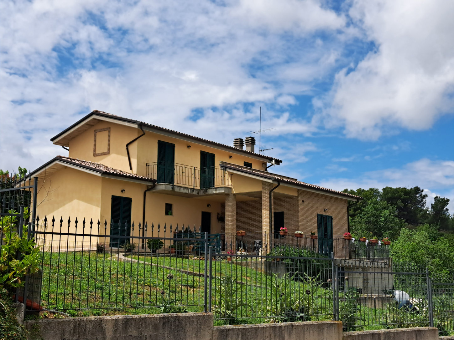 Villa with sea view in Le Marche