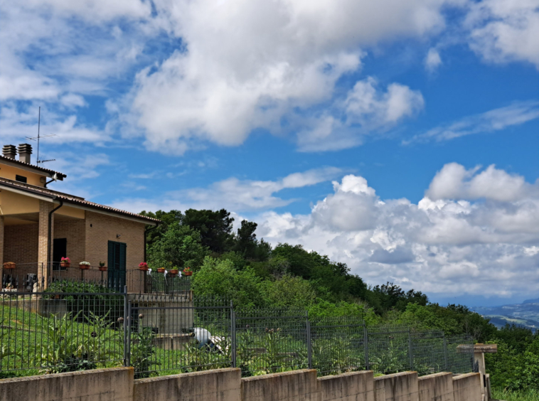 Villa with sea view in Le Marche