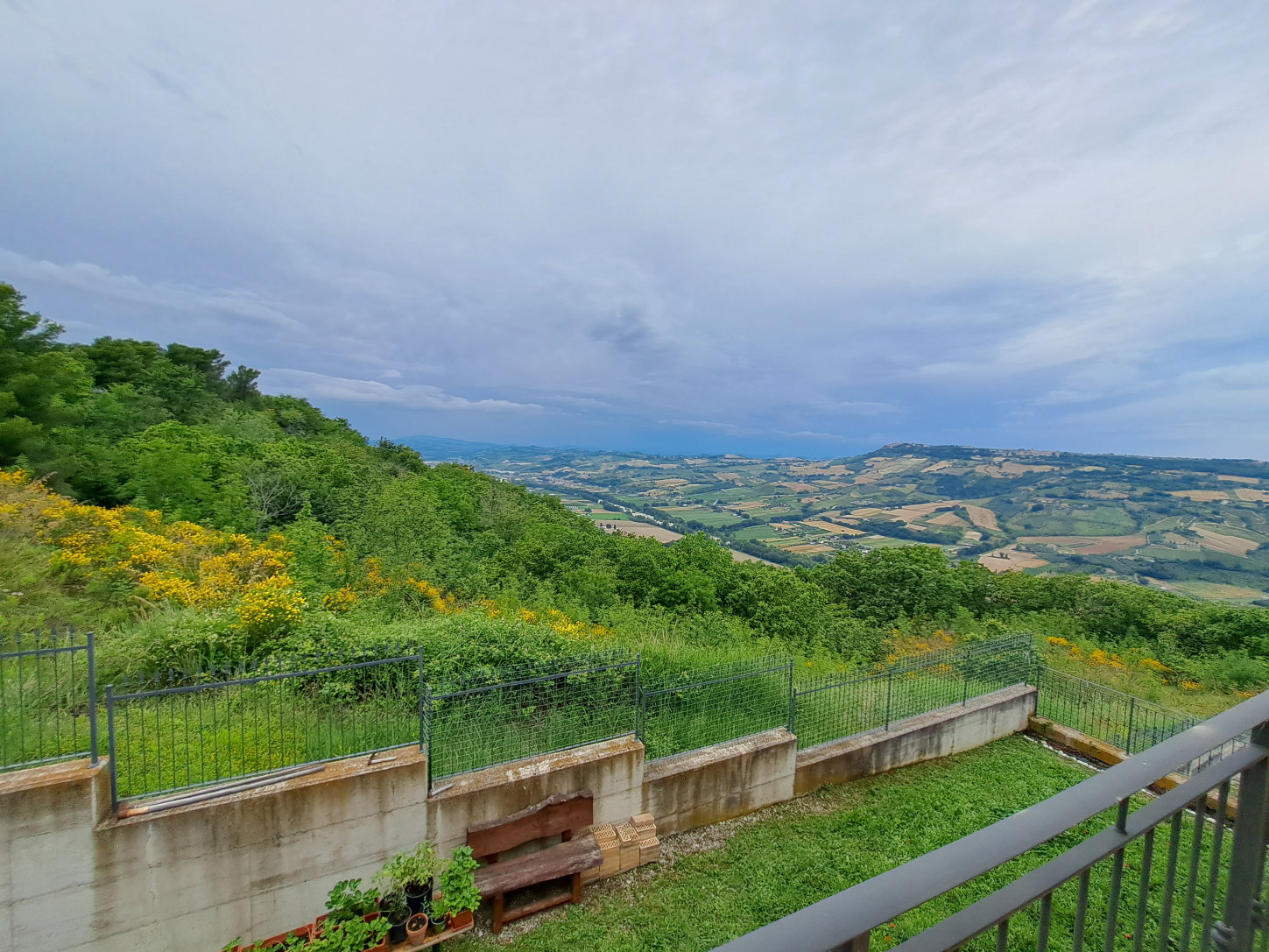 Villa with sea view in Le Marche