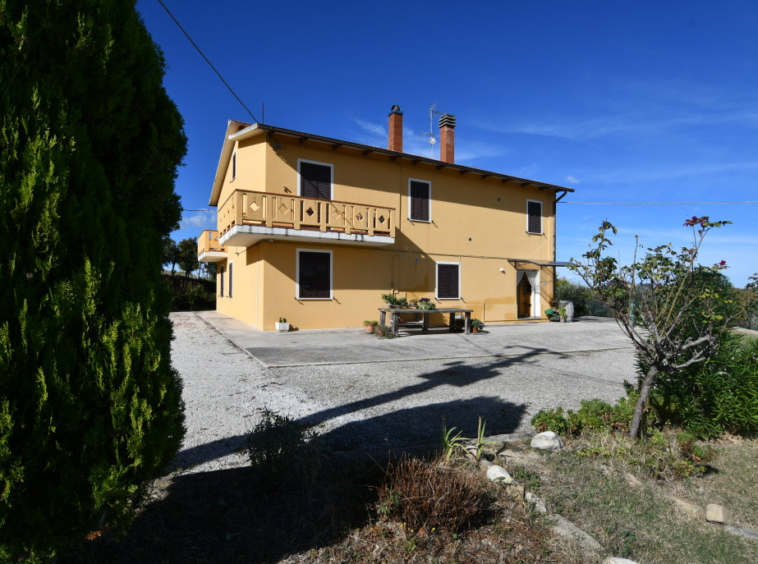 Agriturismo with sea view in Le Marche