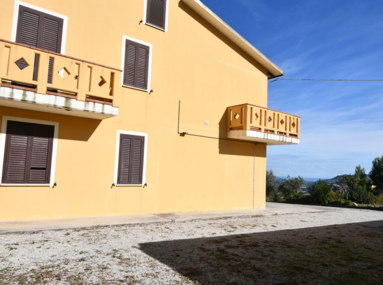 Agriturismo with sea view in Le Marche