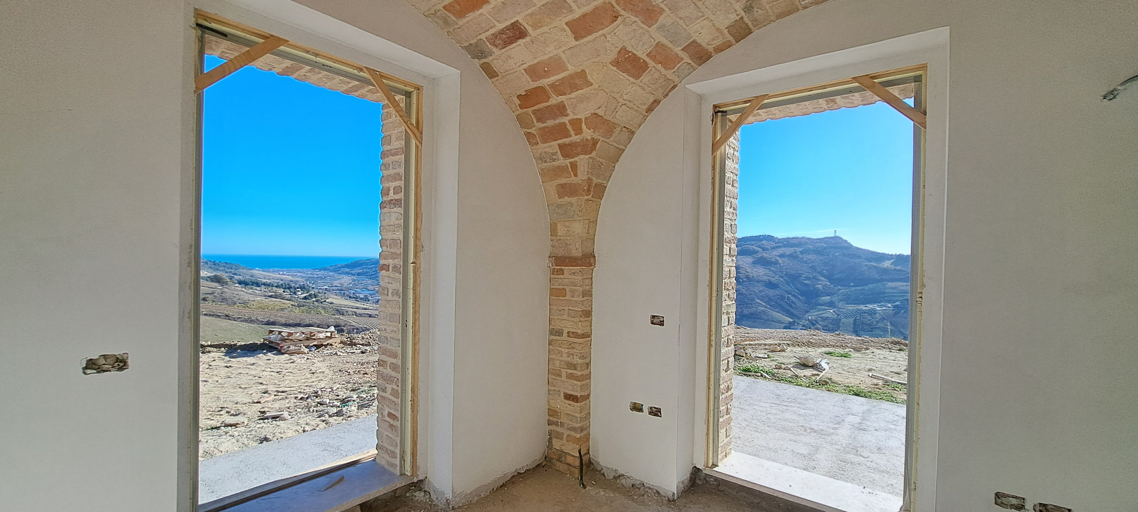 Villa with sea view in Ripatransone