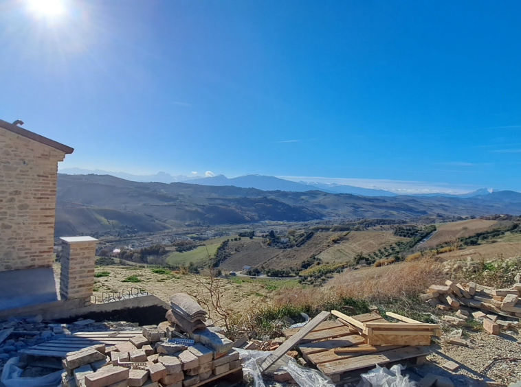 Villa with sea view in Ripatransone