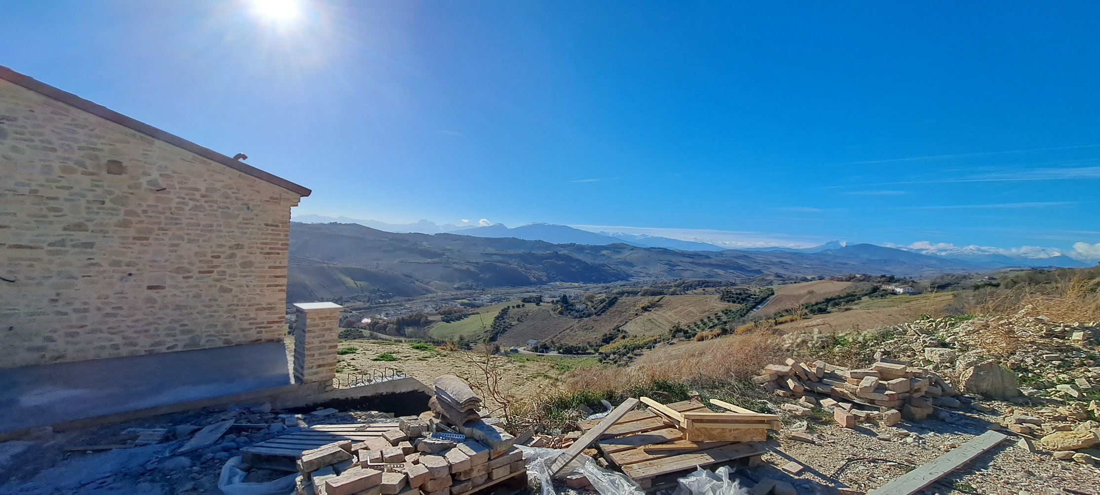 Villa with sea view in Ripatransone