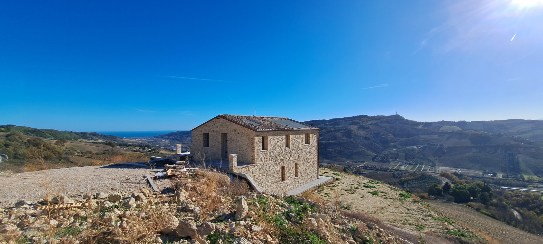 Villa with sea view in Ripatransone