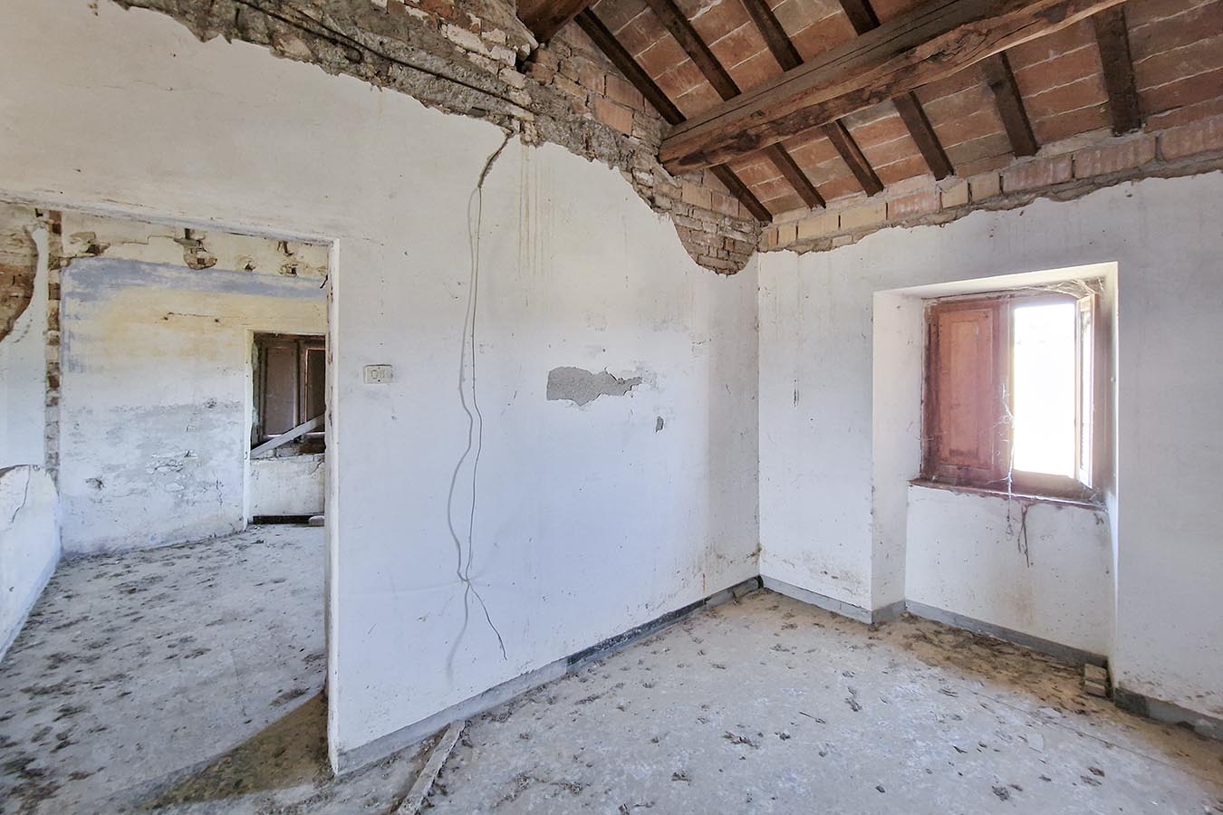 Country house with sea view in Le Marche